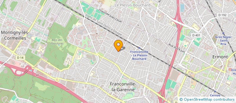 localisation de l'entreprise SCI 2CLRB  FRANCONVILLE