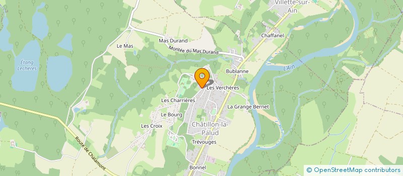localisation de l'entreprise SCI 2CMF à CHATILLON-LA-PALUD