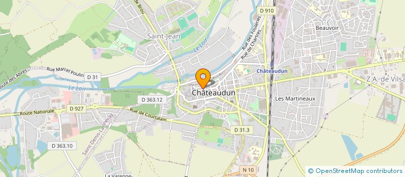 localisation de l'entreprise SCI 2CRX à CHATEAUDUN