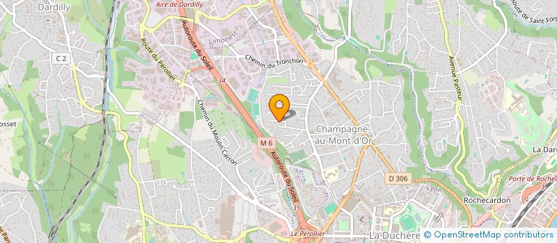 localisation de l'entreprise SCI 2D  CHAMPAGNE-AU-MONT-D'OR
