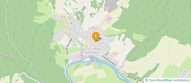 localisation de l'entreprise SCI 2D à SCEY-SUR-SAONE-ET-SAINT-ALBIN