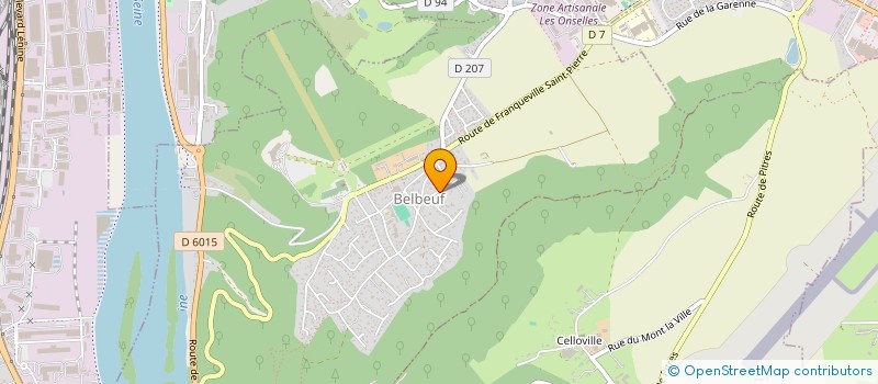 localisation de l'entreprise SCI 2D SAINT JACQUES  BELBEUF