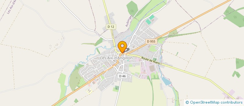 localisation de l'entreprise SCI 2DM  LES AIX-D'ANGILLON