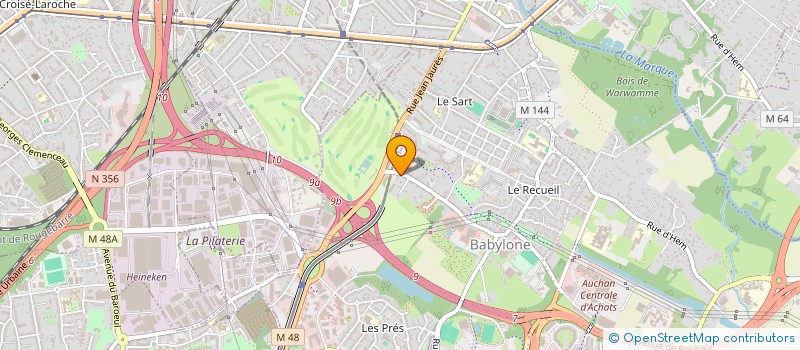 localisation de l'entreprise SCI 2DM à VILLENEUVE-D'ASCQ