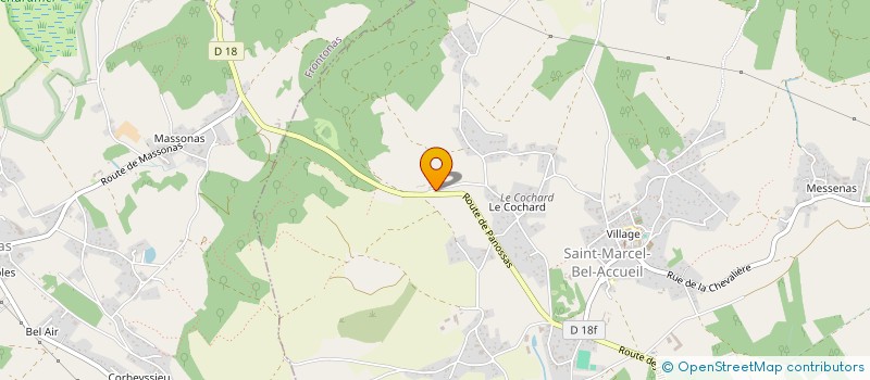 localisation de l'entreprise SCI 2DR  SAINT-MARCEL-BEL-ACCUEIL