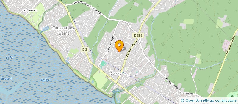 localisation de l'entreprise SCI 2E  LANTON