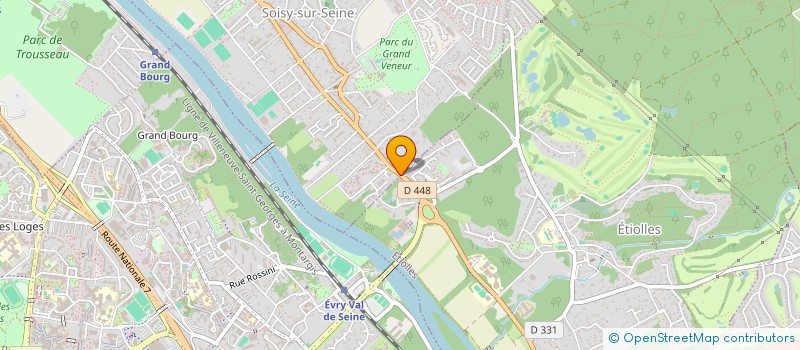 localisation de l'entreprise SCI 2E.L.INVEST à SOISY-SUR-SEINE