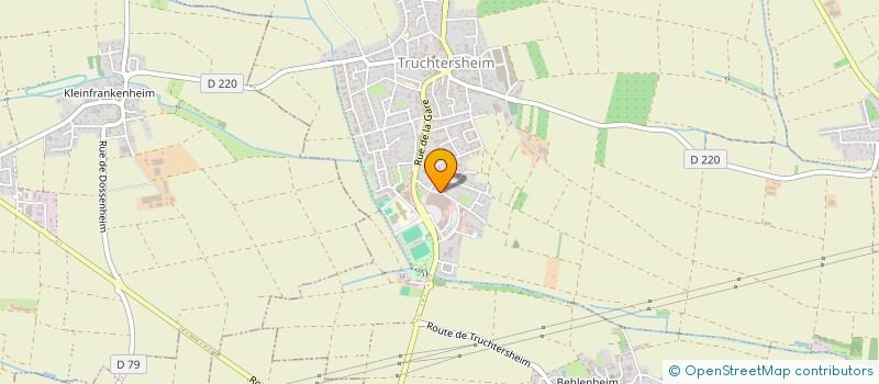 localisation de l'entreprise SCI 2EI  TRUCHTERSHEIM