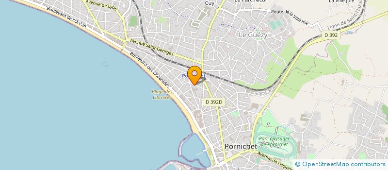 localisation de l'entreprise SCI 2F à PORNICHET