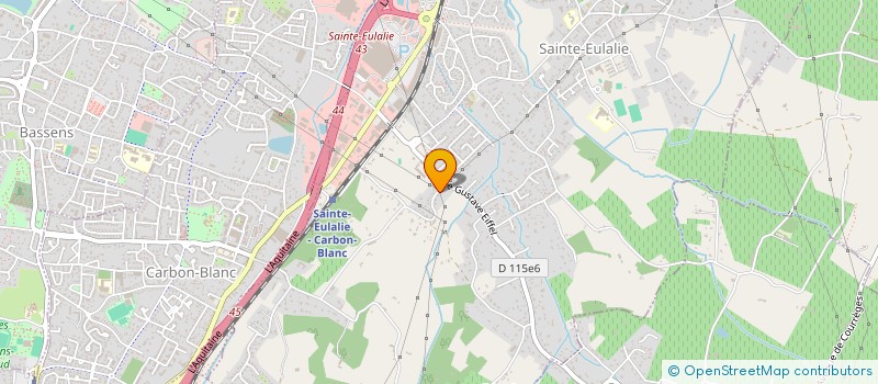 localisation de l'entreprise SCI 2F à SAINTE-EULALIE