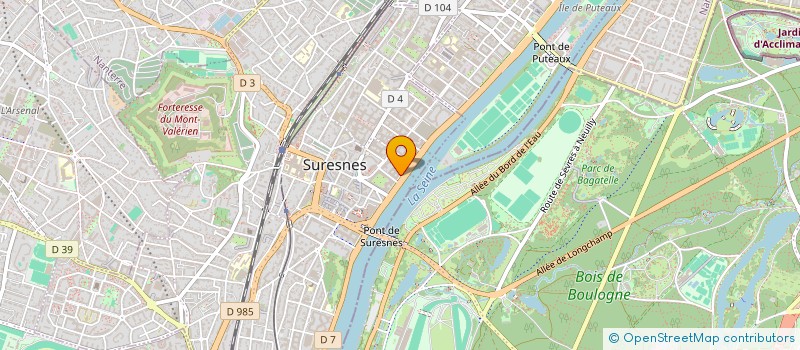 localisation de l'entreprise SCI 2F1C à SURESNES