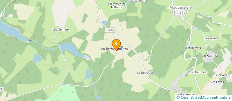 localisation de l'entreprise SCI 2F2D à SAINT-SAUVEUR-EN-PUISAYE