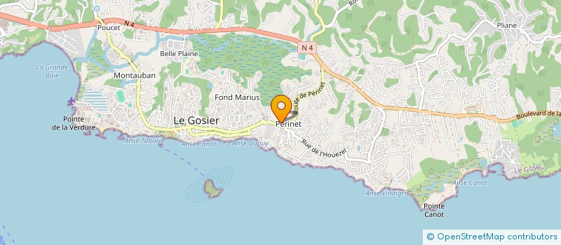 localisation de l'entreprise SCI 2F2S à LE GOSIER