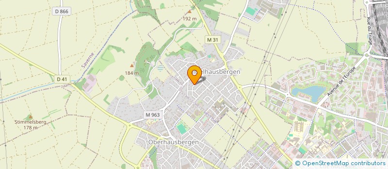 localisation de l'entreprise SCI 2FAS  MITTELHAUSBERGEN