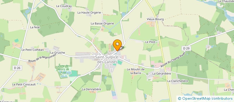 localisation de l'entreprise SCI 2FDL  VALLONS-DE-L'ERDRE