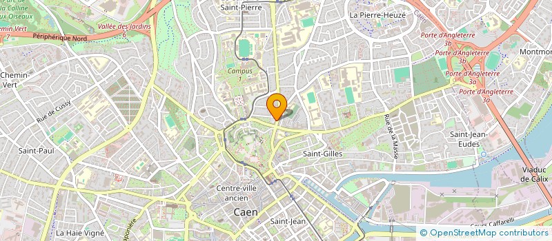 localisation de l'entreprise SCI 2FL à CAEN
