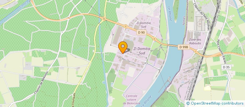 localisation de l'entreprise SCI 2G  BEAUCAIRE