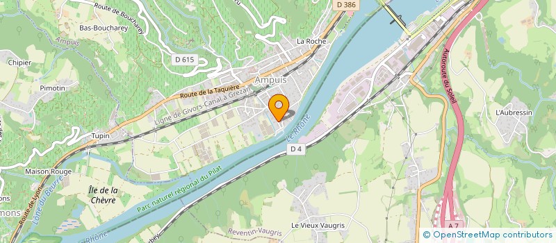 localisation de l'entreprise SCI 2G  AMPUIS