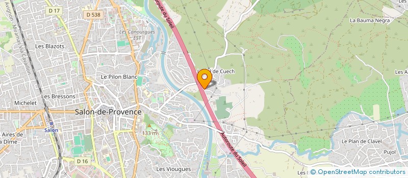 localisation de l'entreprise SCI 2G DEVELOPPEMENT  SALON-DE-PROVENCE