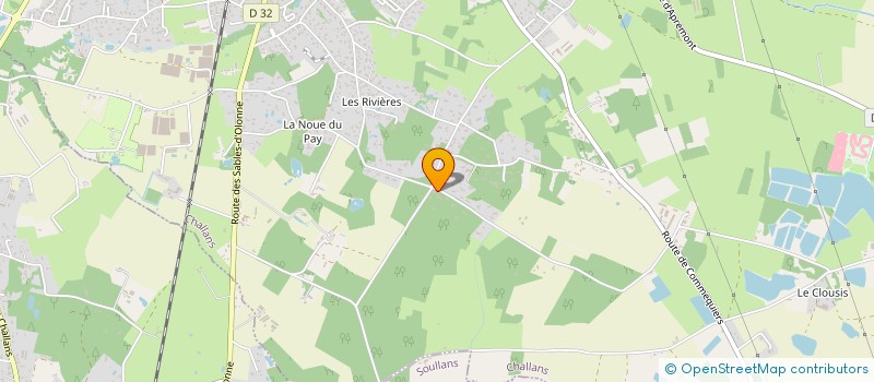 localisation de l'entreprise SCI 2G IMMO à CHALLANS