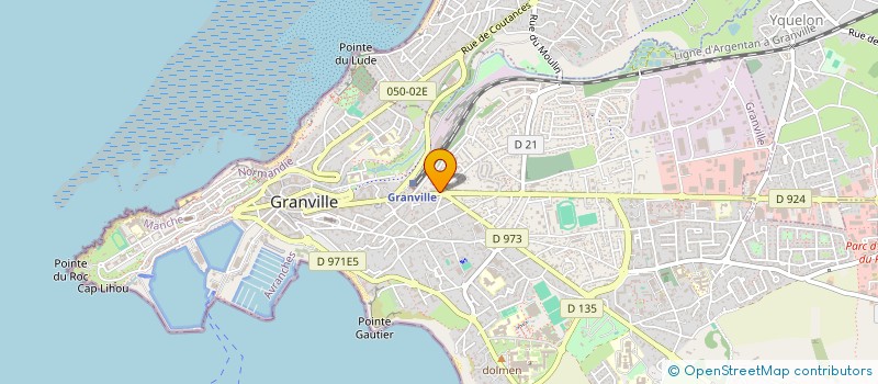 localisation de l'entreprise SCI 2G INVESTISSEMENTS à GRANVILLE