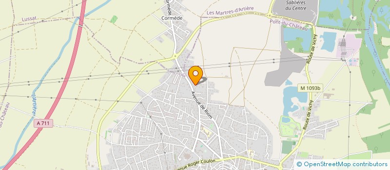 localisation de l'entreprise SCI 2G PROMOTION  PONT-DU-CHATEAU