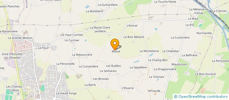 localisation de l'entreprise SCI 2G35  MELESSE