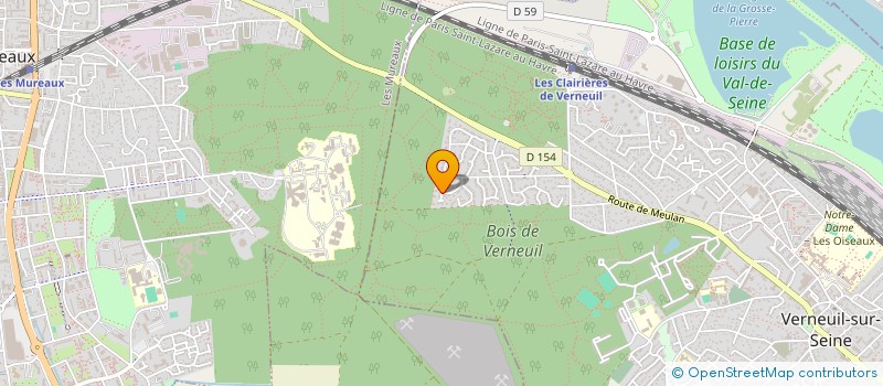 localisation de l'entreprise SCI 2GATHER  VERNEUIL-SUR-SEINE