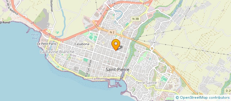 localisation de l'entreprise SCI 2GB à SAINT-PIERRE