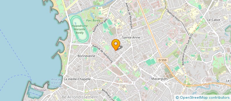 localisation de l'entreprise SCI 2GCP à MARSEILLE