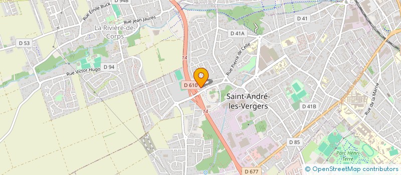 localisation de l'entreprise SCI 2GDG  SAINT-ANDRE-LES-VERGERS