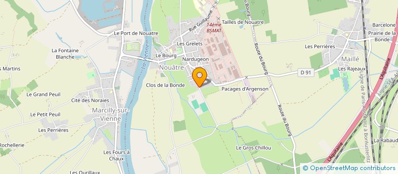 localisation de l'entreprise SCI 2GPAJ  NOUATRE