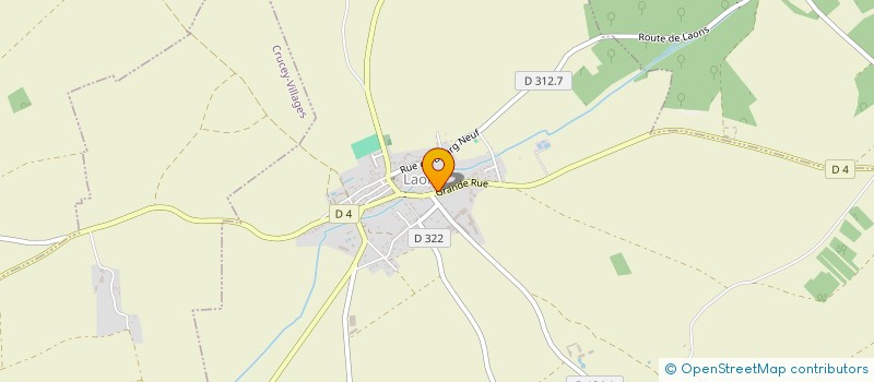 localisation de l'entreprise SCI 2GS à LAONS