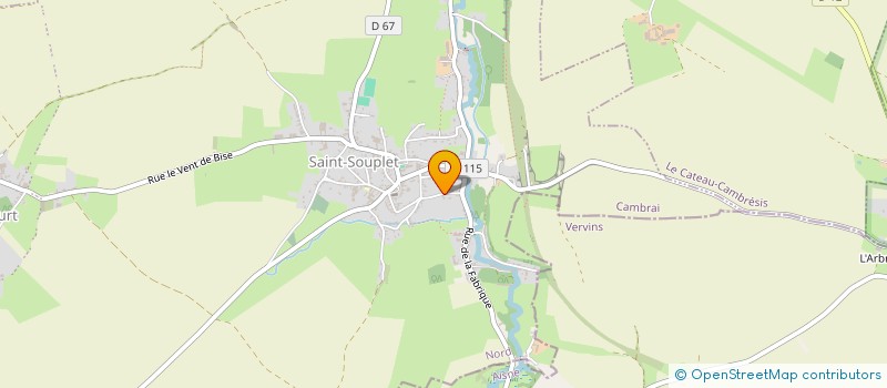 localisation de l'entreprise SCI 2H à SAINT-SOUPLET