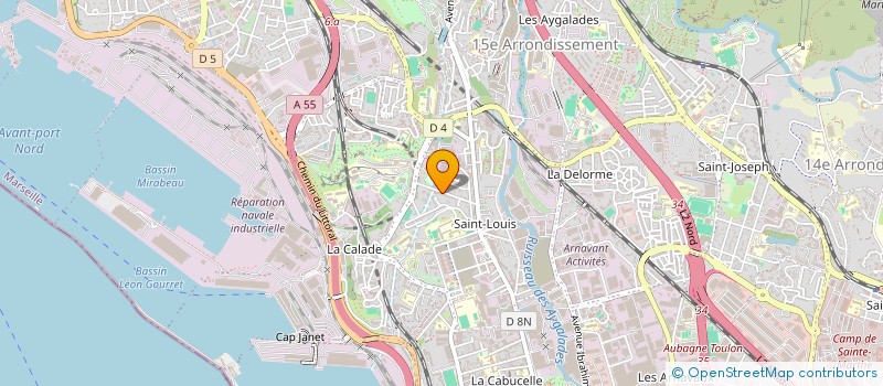 localisation de l'entreprise SCI 2HK à MARSEILLE