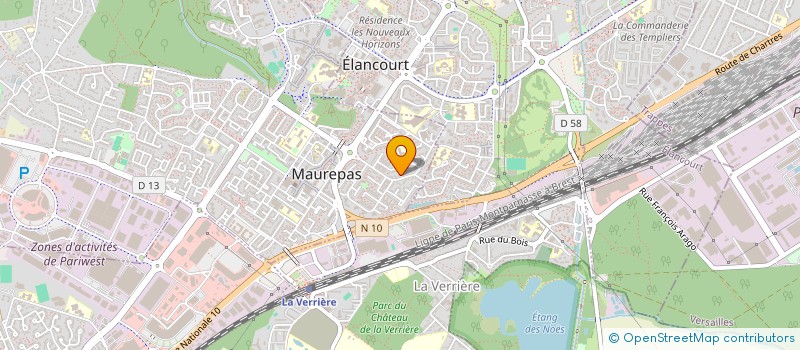 localisation de l'entreprise SCI 2ID  MAUREPAS