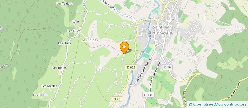 localisation de l'entreprise SCI 2ID à SAINT-THOMAS-EN-ROYANS
