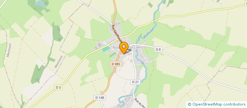 localisation de l'entreprise SCI 2J 2M  LA NEUVILLE-LES-WASIGNY