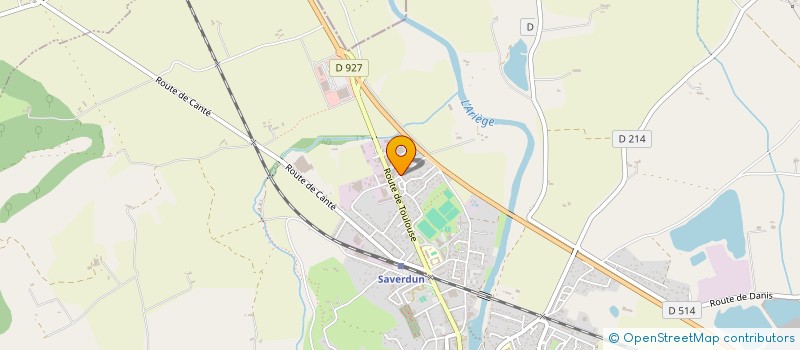 localisation de l'entreprise SCI 2J.B.31 à SAVERDUN