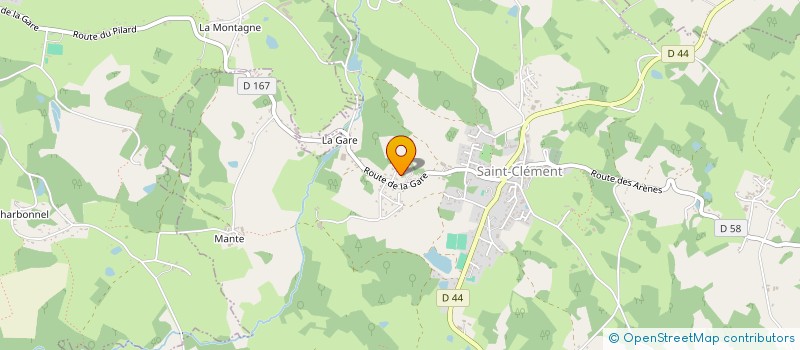localisation de l'entreprise SCI 2J DEVELOPPEMENT à SAINT-CLEMENT
