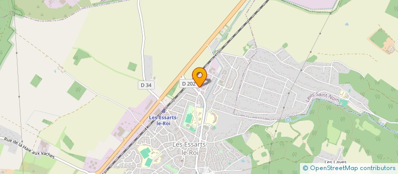 localisation de l'entreprise SCI 2J2L  LES ESSARTS-LE-ROI