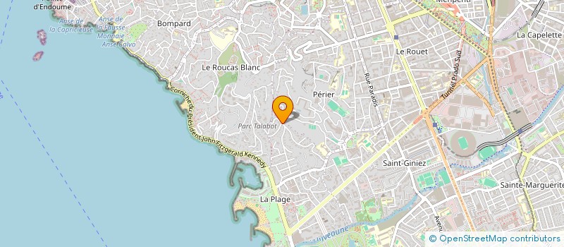 localisation de l'entreprise SCI 2JB à MARSEILLE