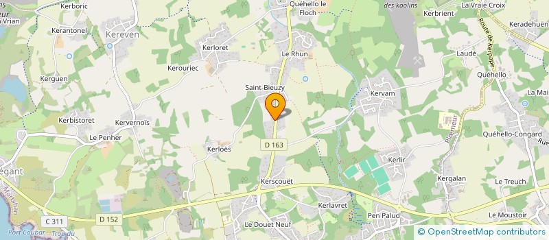 localisation de l'entreprise SCI 2JCR CATUSSE à PLOEMEUR