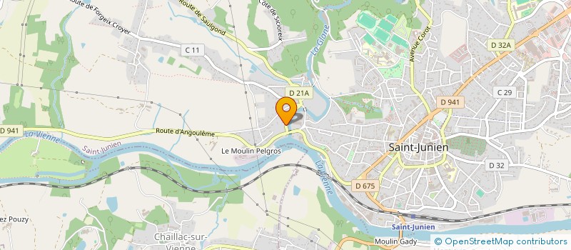 localisation de l'entreprise SCI 2JF à SAINT-JUNIEN