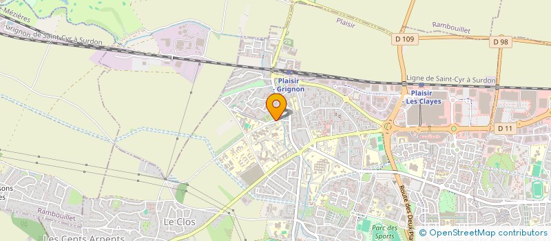 localisation de l'entreprise SCI 2JOM REGNAULT  PLAISIR