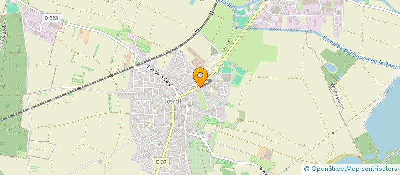 localisation de l'entreprise SCI 2JPM  HRDT