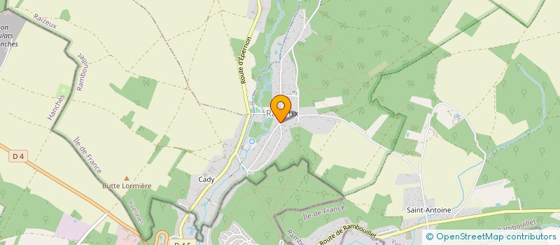 localisation de l'entreprise SCI 2JRSO  RAIZEUX