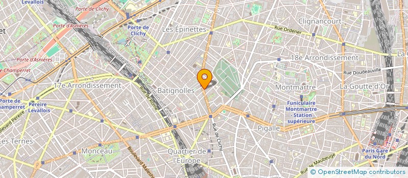 localisation de l'entreprise SCI 2KA  PARIS