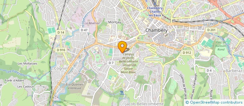 localisation de l'entreprise SCI 2KBF  BARBERAZ