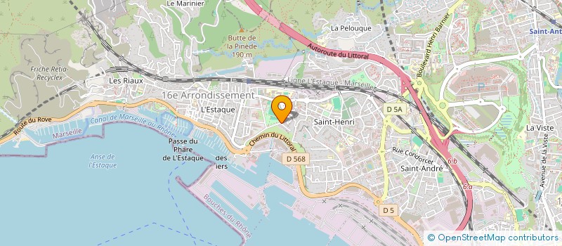 localisation de l'entreprise SCI 2KG à MARSEILLE
